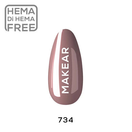 Gel Polish UV 734 by Makear