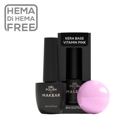 Kera Base Pink - Base rinforzante alla cheratina by Makear