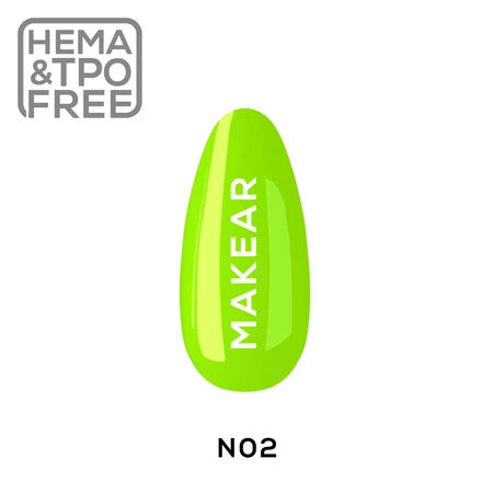 Gel Polish UV N02 by Makear